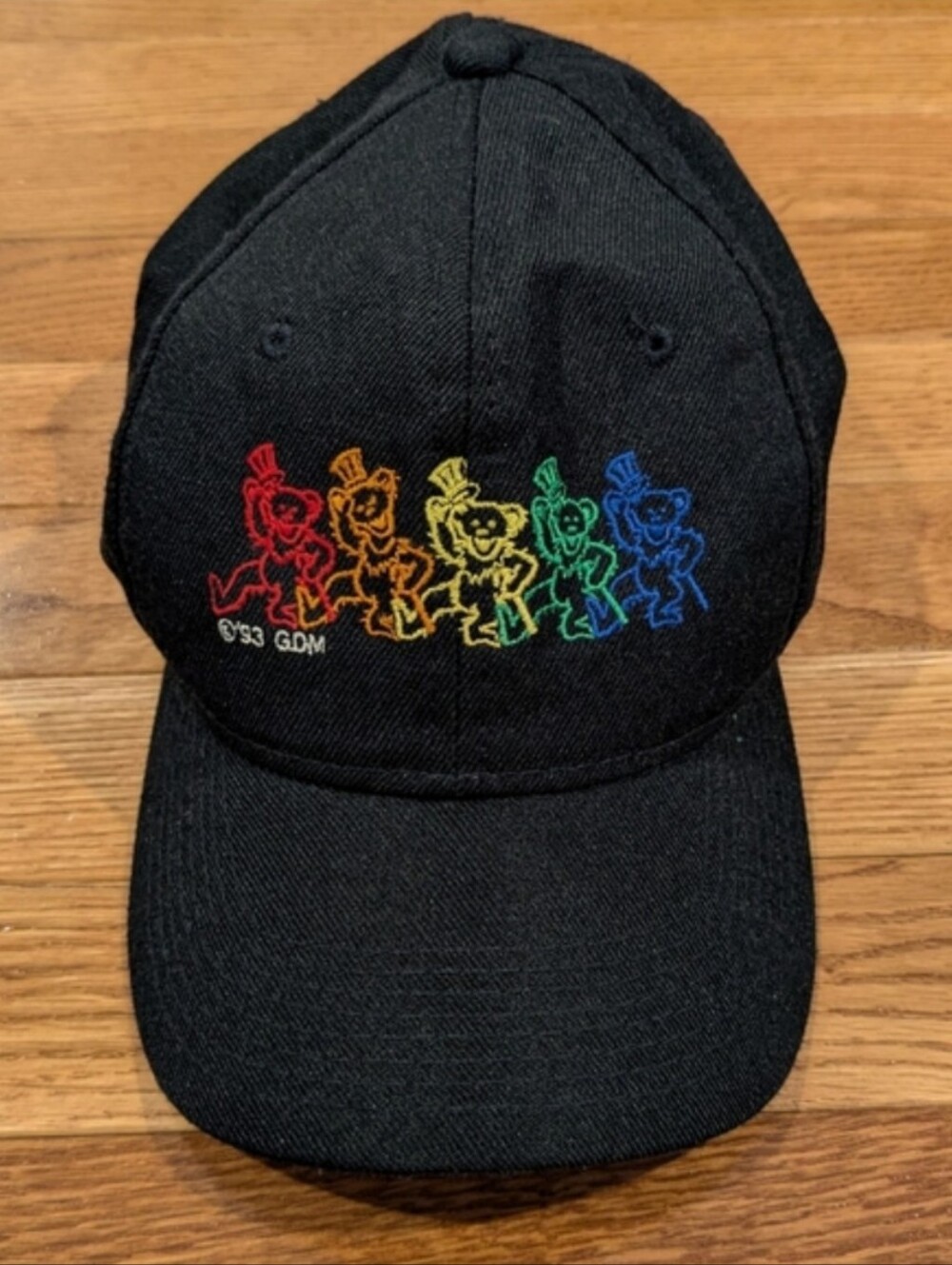 Grateful Dead 1993 Vintage Dancing Bears Cap